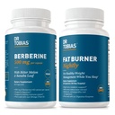 Dr. Tobias Berberine 500 mg & Fat Burner Nightly with White Kidney Bean & Ashwagandha – Metabolism, Sleep & Digestive Support