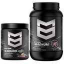 MTN OPS Enduro + Magnum Whey Protein Peanut Butter Banana Bundle, Nitric Oxide Performance Powder + 23g Protein Blend, Low Sugar Muscle Recovery & Endurance Stack