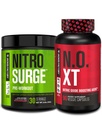 Jacked Factory Nitrosurge Pre-Workout in Watermelon & N.O. XT Nitric Oxide Booster for Men & Women