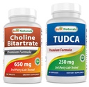 Best Naturals Choline Bitartrate 650 mg & TUDCA 250mg