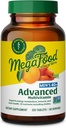 MegaFood Men 's 40 + Advanced Multivitamin pro muže - Dr- Vydávaný - Cholin, Vitamin B, Vitamin C, Vitamin D, Zinek & Real Food - Brain Health, Imunitary Support - Vegetarian - 120 Tabs (60 Služeb)