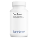 Supersmart - FlexiSmart (Patented & High Strength) - with AvoVida, ApresFlex, Hyaluronic Acid - Avocado Soy & Boswellia Serrata Extract Supplement | Non-GMO & Gluten Free - 60 Vegetarian Capsules