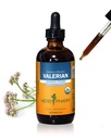 Herb Pharm Valerian Liquid Extract: Organic Calming Valerian for Sleep & Relaxation, Fast-Absorbing, Sugar-Free Liquid Herbal Supplement with Valerian Root & Rhizome, Up to ~12 Week Supply, 4 oz*