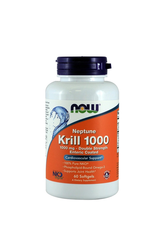 Now Foods Neptune Krill Oil 60 ct (Pack of 2)