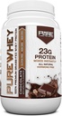 Pure Label Nutrition 100% Grass-Fed, Chocolate Whey Concentrate Protein Powder (24g) with Essential Amino Acids, for Pre and Post Workout Recovery & Muscle Building, Low Fat & Low Carbs - 2lbs