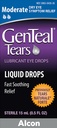 GenTeal Tears Moderate Lubricant Dry Eye Drops, 15 mL