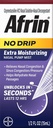 Afrin No Drip Extra Moisturizing 12 Hour Nasal Congestion Relief Pump Mist, Sinus Spray Decongestant - 15 mL