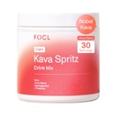 FOCL Instant Kava Drink Mix - Refreshing Non-Alcoholic Calming Powdered Drink with Kava Extract, Lion’s Mane, Ashwagandha, L-Theanine - Sugar Free, Non-GMO - Mixed Berry Flavor -30 Servings
