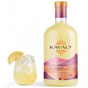 Kavaly Non Alcoholic Kava Drink, Premium Alcohol Free Kava Infused Spirit for Social Rituals and Mocktails, Modern Alcohol Alternative, Lemon Lavender, 750 ml