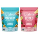 Ultima Replenisher Electrolyte Powder Drink Mix Bundle – Sugar Free – Crave Killer and Gut Health, 14 Stickpacks – 6 Electrolytes and Minerals – Keto Friendly, Vegan, Non-GMO