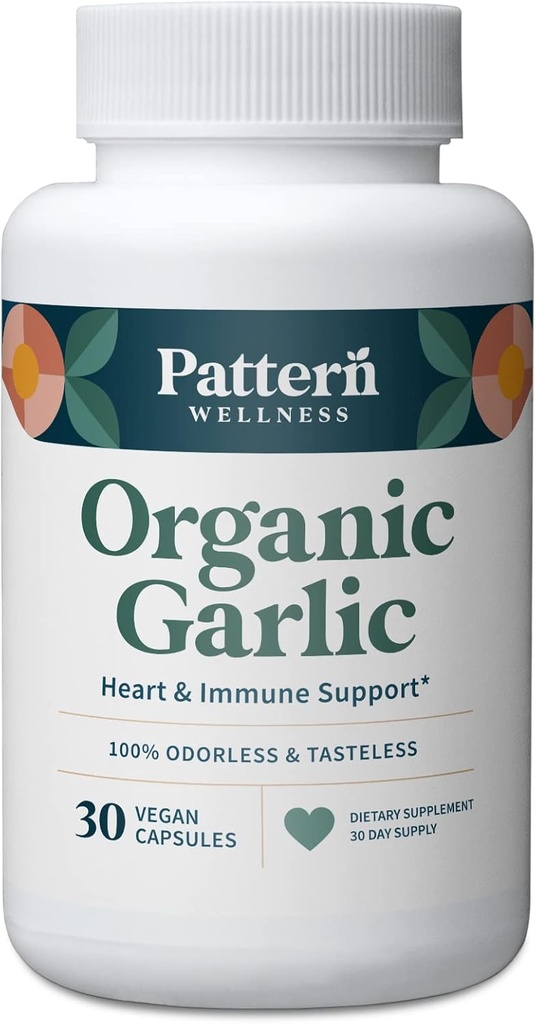 Pattern Wellness Odorness Organic Garlic – 1000 mg – Imune,循环与心脏健康支持 – 非GMO & Gluten Free – 30 Vegan Capsules – 维加恩卡普尔 – 维加恩卡普尔 – 维加恩卡普尔 – 维加恩卡普尔 – 维加恩卡普尔 – 维加恩卡普尔 – 维加恩卡普尔 – 维加恩卡普尔 – 维加恩卡普尔 – 维加恩卡普尔 – – 维加恩卡普尔 – 维加恩卡普尔 – 维加纳卡普尔 – 维加纳卡普尔 – – 维加恩卡普尔 – – 维加姆纳卡普尔 – – – – 维加姆纳卡普尔 – – – – – – – – – – – – – – –