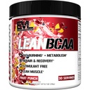 Stimulant Free Lean BCAA Powder - Evlution Nutrition BCAAs Amino Acids Powder with CLA Carnitine and 2:1:1 Branched Chain Amino Acids Supports Muscle Recovery Fat Burn and Metabolism - Fruit Punch