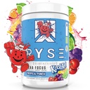 RYSE BCAA Focus Powder - Kool-Aid Tropical Punch - BCAA Supplement with Electrolytes, Natural Caffeine & Cognizin Supports for Hydration, Recovery, Energy, and Focus for Men & Women - 30 Servings