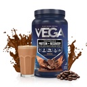 Vega Protein + Recovery, Mocha – 30g Vegan Protein, Dairy & Gluten Free, Probiotics, NSF Certified, 28.8 oz,19 Servings (Pack of 12)