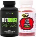 V Shred Test Boost Max ja Apple Cider Vinegar Gummies Bund.