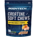 BodyTech Creatine Soft Chews - Helps Build Muscle and Strength a Orange Cream (90 Soft Chews)