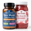 TrueSeaMoss Bundle – Immune Caps & Strawberry Sea Moss Gel