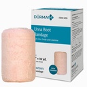 Dynarex Dürma+ Unna Boot Bandage with Zinc Oxide and Calamine - Provides Compression with Soothing Formula for Leg Ulcers, Edema, Sprains - 3" x 10 yds - Box of 1 Roll