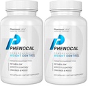 Metabolism Supplement with Berberine, Green Tea, Saffron, 5-HTP, Glucomannan & L-Tyrosine – Designed to Support Appetite Cravings & Positive Mood – 60 Capsules (Pack of 2)