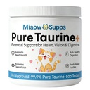 Taurine Supplement for Cats, Supports Heart Health, Vision & Immune Function, Boosts Cats' Vitality and Health, Suitable for All Breeds & Ages, 200g