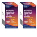 Ohm Allergy Medicine, Fexofenadine 180mg 24-Hour Non-Drowsy Antihistamine Tablets for Indoor & Outdoor Allergy Relief, Runny Nose, Sneezing, Itchy Nose or Throat, Watery Eyes - 150 Ct (2 Pack)