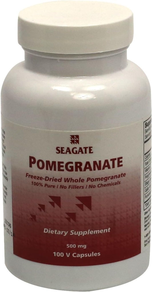 Seagate Products Pomegranate 500 mg 100 Kapsler