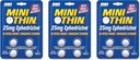 Mini ohut DBI Distribution Two Way Action 25 mg efedritsiini - 4 Count Läpipainopakkaus - 3 pakkaus