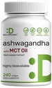 DEAL SUPPLEMENT Ashwagandha Extract with Black Pepper Extract, 240 Softgels – Ayurvedic Root Extract with Added MCT Oil – Active Withanolides – Non-GMO, Lab Tested