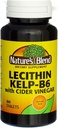 La barreja de la natura Lecithin Kelp-B6 amb Cider Vinegar 100 pestanyes (Model: 07985460070)
