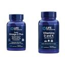Life Extension Super Omega-3 Plus EPA/DHA Fish Oil, Sesame Lignans & Vitamins D and K with Sea-Iodine, Vitamin D3