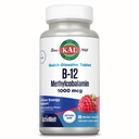 KAL Vitamin B12 Methylcobalamin 1000mcg, Healthy Energy, Metabolism, Nerve & Red Blood Cell Support,* Fast Dissolve ActivMelt, Optimal Absorption, Natural Raspberry Flavor, 90 Servings, 90 Micro Tabs