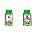 Vitafusion Vitamin B12 Gummy Vitamins, 140 Count & Extra Strength Vitamin B12 Gummy Vitamins, 90 Count Bundle