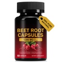 Beetroot Capsules, 100% Pure Natural 1300mg Beetroot Extract Capsules for Helping Maintain Blood Pressure-Non GMO, Veagn Friendly-Support Supplement
