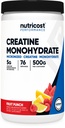 Nutricost Creatine Monohydrate Powder (Fruit Punch, 500 Gram)