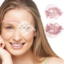 AMZVIO Clear Eye Shield After Cataract Surgery, 2 Pack, Breathable Medical Eye Patches for Adults and Kids, Hard Plastic Eye Protection Cover with Adjustable Strap for Sleeping (Pink)