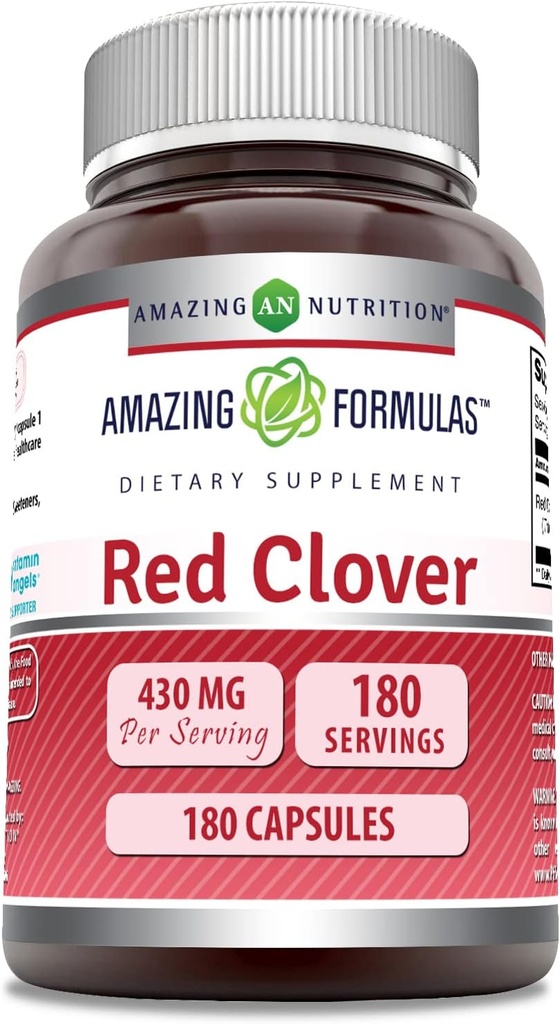 Amazing Formulas Red Clover 430 Mg Supplementary