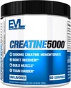 Eluce Nutrition Creatine 5000 - Podporuje rychlejší zotavení, Lean Muscle Growth & Performance - Pre & Post Workout Powder - 5000mg Čisté Creatin Monohydrát per Serving - 60 Služeb - Neochucené