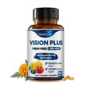 Vision Plus Complete Eye Supplements for Adults – Eye Vitamins for Seniors with Lutein, Bilberry, and Zeaxanthin – Eye Vitamin and Mineral Supplement for Clarity and Sight Care – 60 Capsules