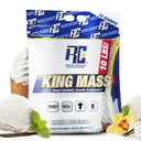 Ronnie Coleman Signature Series King Mass XL Mass Gainer Protein Powder – Vanilla Ice Cream Weight Gainer with 60g Protein, 180g Carbohydrates, 1,000+ Calories, Creatine & Glutamine – 10 Pound
