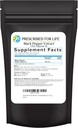 Předepsaný pro život Piperine Powder, 95% Black Pepper Extract Powder, Zvyšuje absorpci živin, gluten Free, Vegan, Non GMO, přírodní antioxidant (2oz / 56g)