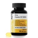 Vitamin D3 5000 IU (125 mcg) with USP-Grade Provitas® Vitamin D3, Dual Olive & MCT Oil for Enhanced Absorption, Bone, Muscle & Immune Support, Non-GMO, 360-Day Supply