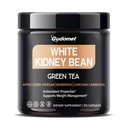 White Kidney Bean Complex with Green Tea, Apple Cider Vinegar, Berberine HCl, Garcinia Cambogia & Black Pepper – 150 Vegetarian Capsules – 1-Capsule Daily