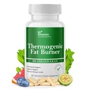Thermogenic Fat Burner for Women and Men - Brazilian Lean Diet Pills | Appetite Suppressant & Metabolism Booster w/Green Tea, Garcinia, ACV | Belly Fat, Energy & Bloating Support, Non-GMO, Made in USA