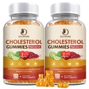 (2 Pack) Cholesterol Supplements Gummies for Cholesterol Healthy, Plant Sterols & Stanols, Red Yeast Rice, Citrus Bergamot Complex for Cholesterol, Maintain Healthy Cholesterol Levels - 60 Day Supply