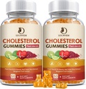 (2 Pack) Cholesterol doplňky Gummie pro Cholesterol Zdravý, Rostlinné steroly & Stanols, Red Yeast Rice, Citrus Bergamot Complex pro Cholesterol, Udržovat zdravé hladiny cholesterolu - 60 denní dodávky