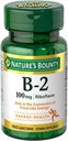 Vitamina di Bounty della natura B-2 100 mg, 100 compresse (pacchetto di 12)