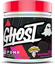 GHOST siurblys azoto oksido milteliai, Warheads Sour Watermelon - 40 Paslaugos - Cukrus & Stim- Free-Workout papildai - L- citrulinas, Argininas Nitrate & L- glutationas - Soja & Glutenas - Nemokamas, Veganas