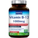 Innate Vitality Vitamin B12 1000mcg, Sublingual Methylcobalamin, for Energy Metabolism, Mental Clarity, Nervous System Health, Peach Flavor, Zero Sugar, 90 Fast Dissolve Tablets