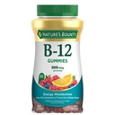 Nature's Bounty Vitamin B12 Gummies, Dietary Supplement, Supports Energy Metabolism and Nervous System Health, Mixed Berry Flavor, 500mcg, 160 Count