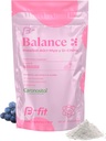 Inositol Balance 150g - Inositol 40:1 Myo & D-Chiro - pulverisert mattilskudd - Berry Flavor - Folinsyre - Ingen tilsetningsmidler - 100% ren - Flaske Gratis